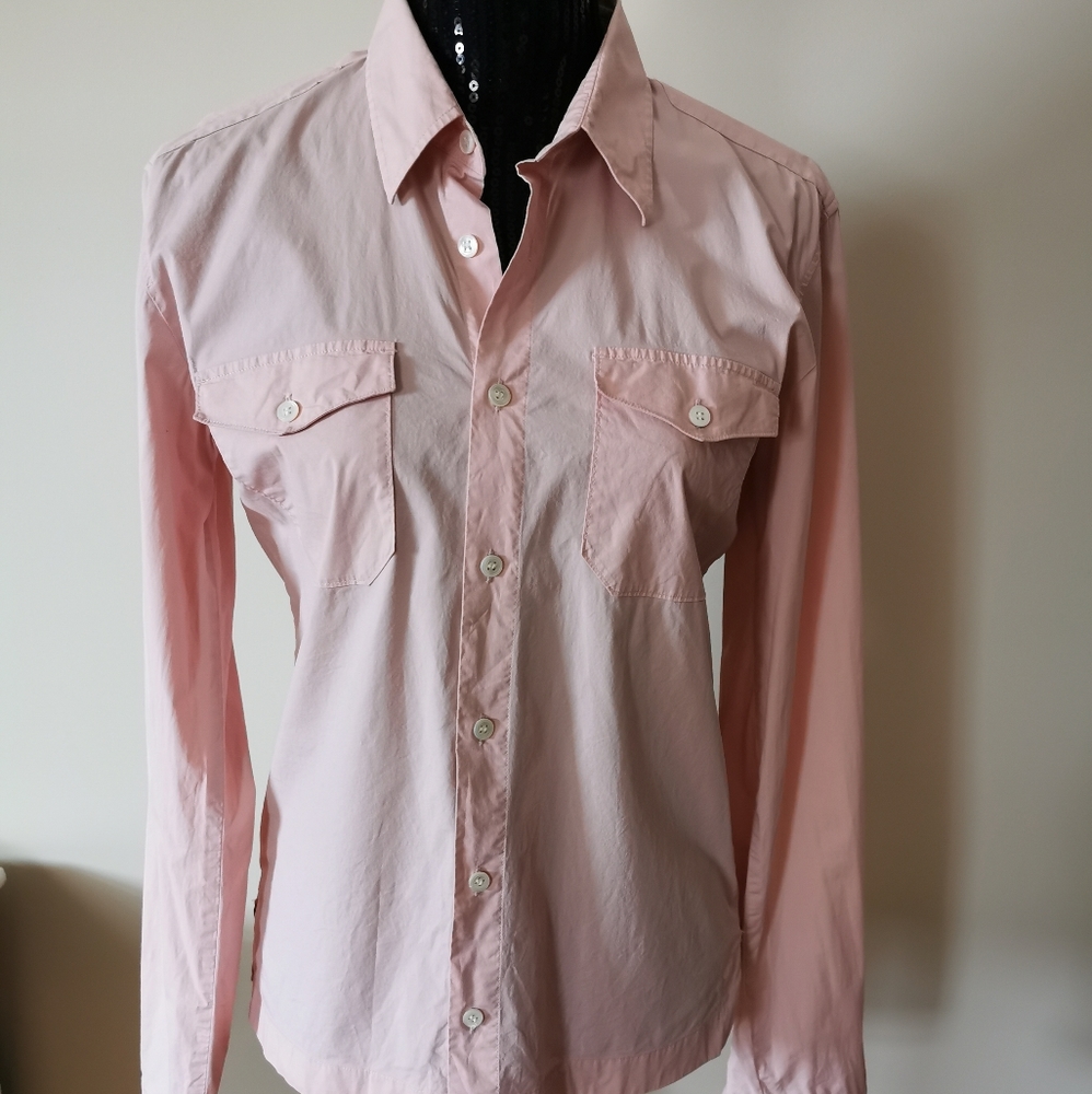 Hugo Boss Slim Fit-X Pink Shirt Size Medium